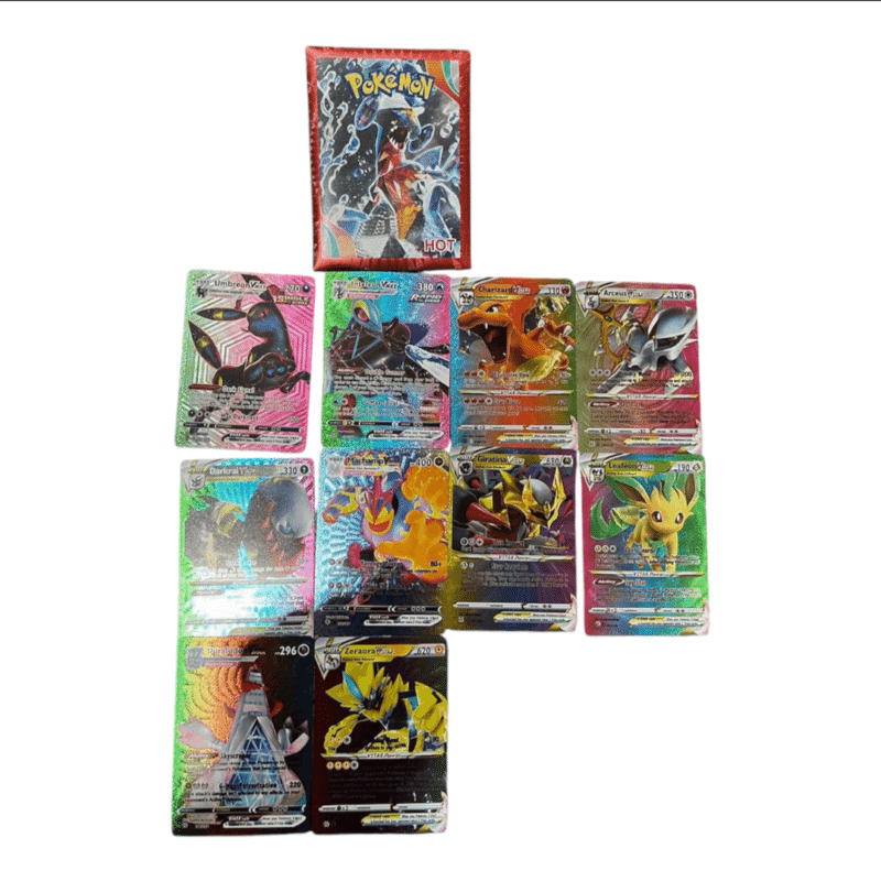 Cartas Pokemon holograma en caja
