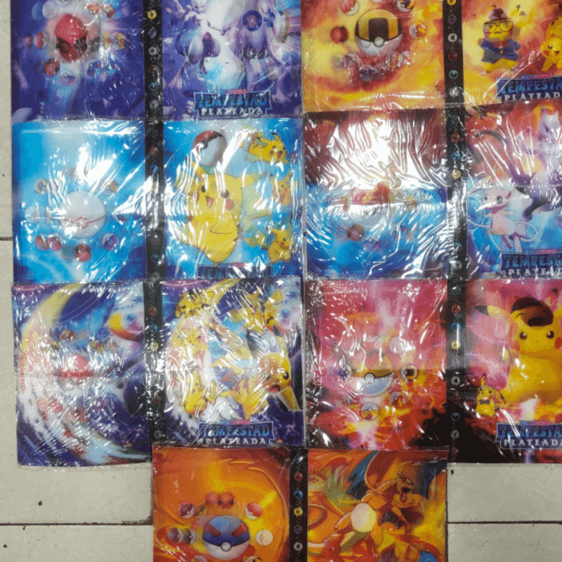 Album de cartas Pokemon Tempestad Plateada