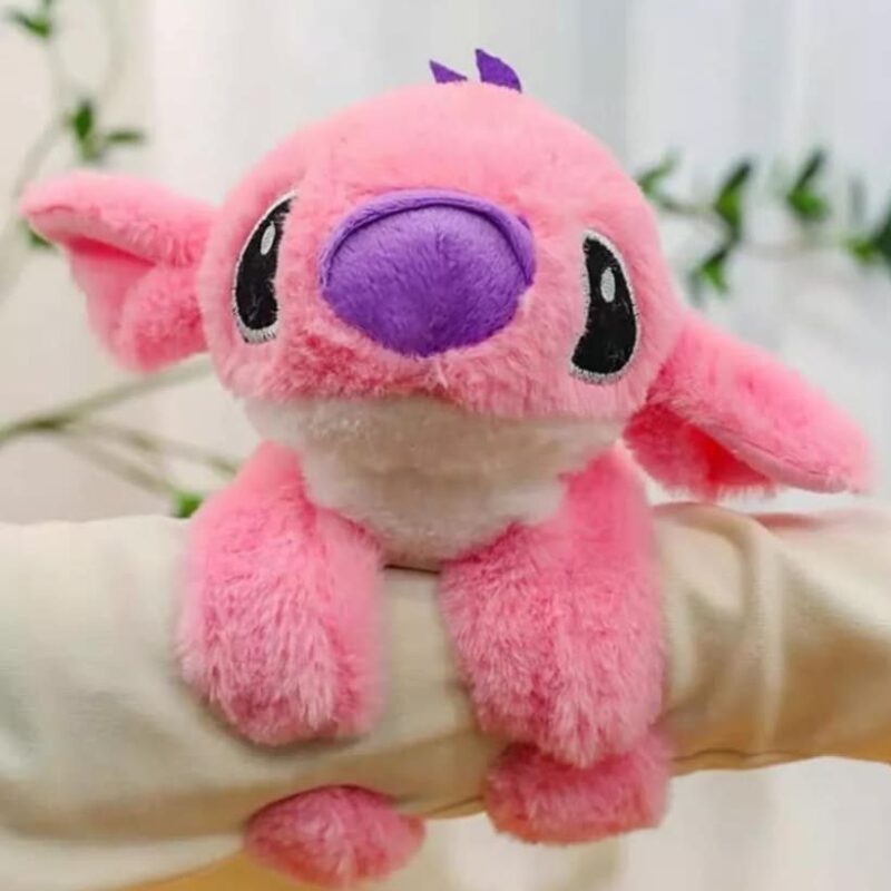 Pulsera peluche stich rosa