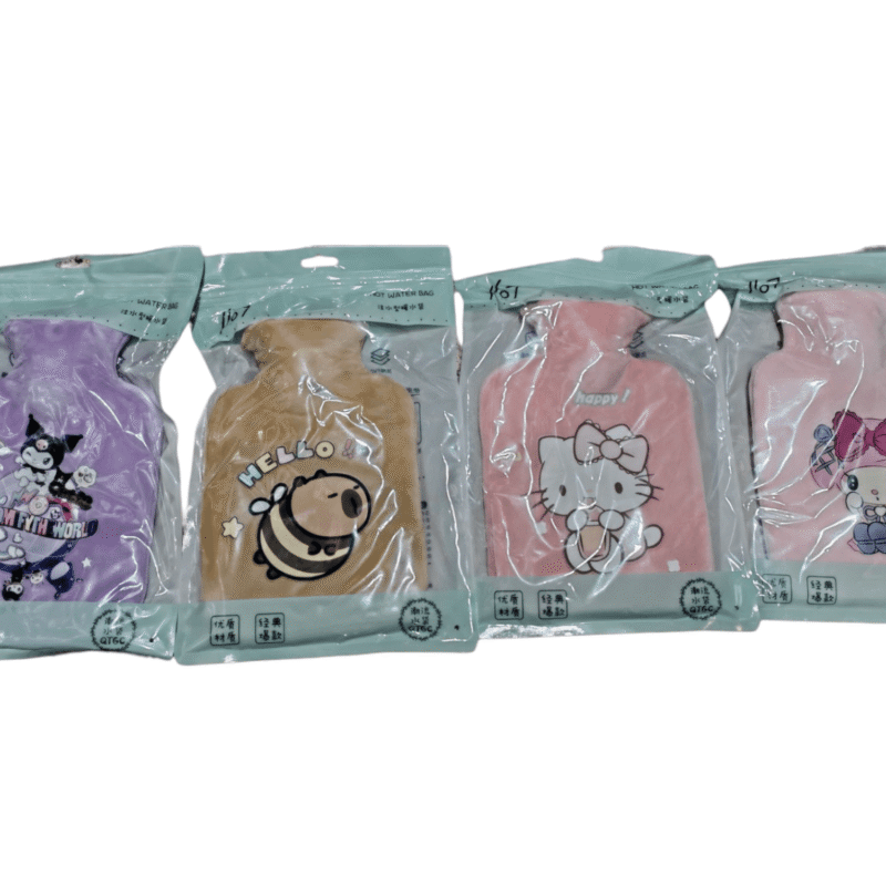 Bolsa de agua caliente estampada 500ml