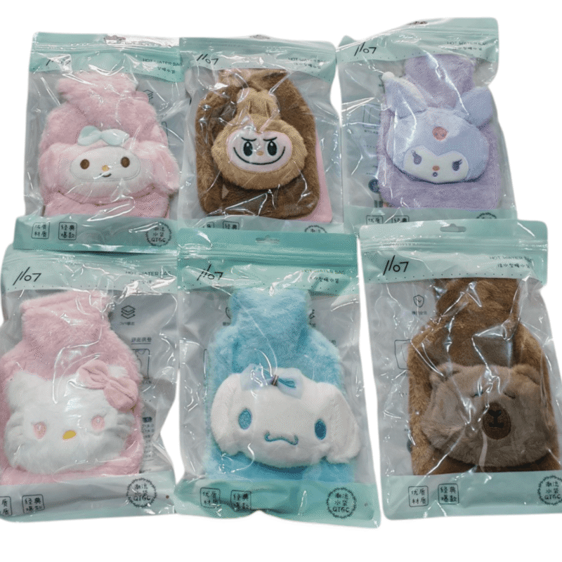 Bolsa de agua caliente peluche 280ml