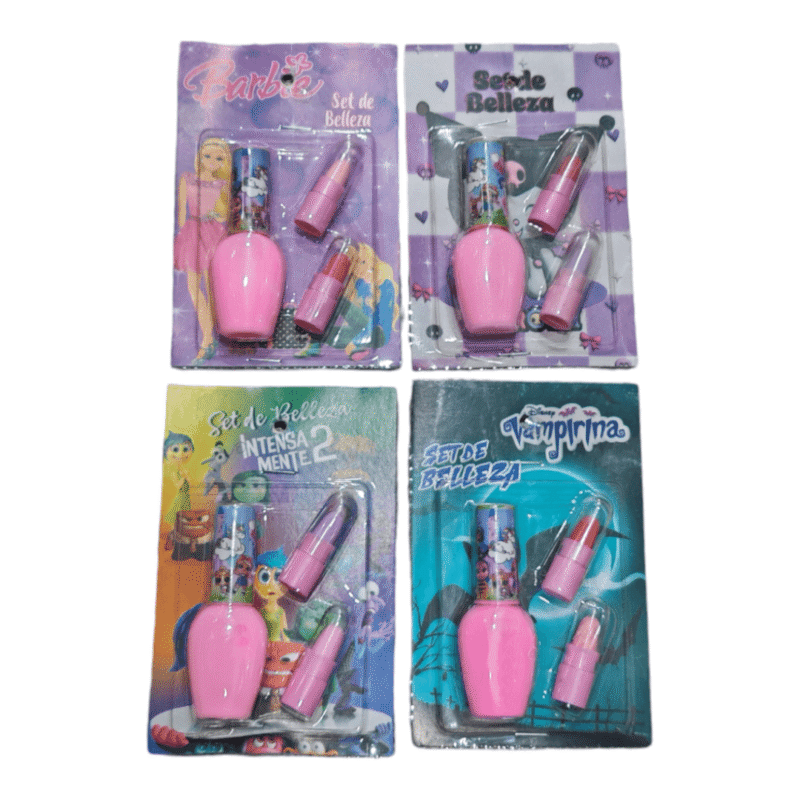 Maquillaje Personajes triple