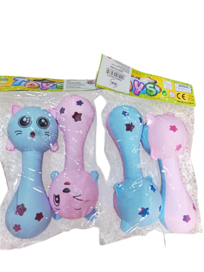 Sonajero Gatito x2