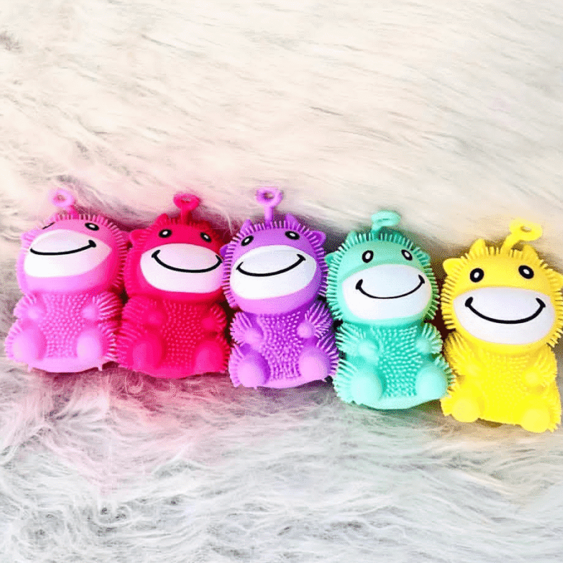 Muñeco Squishy con luz Vaca