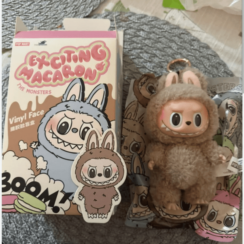 Llavero peluche Labubu Macaron