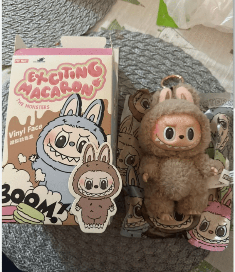 Llavero peluche Labubu Macaron
