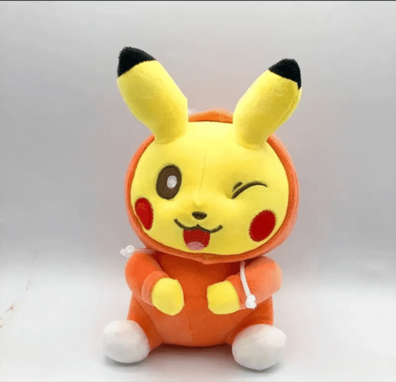 Peluche Pokemon Pikachu vestido