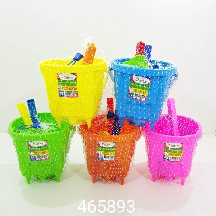 Balde de Playa con accesorios x4