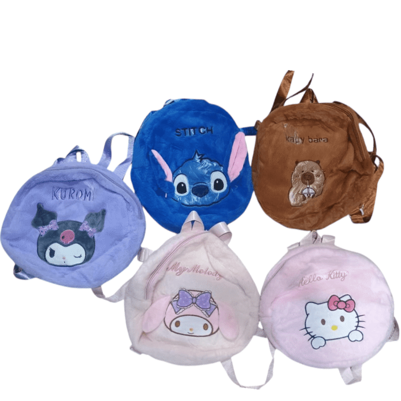 Mochila de Peluche personajes