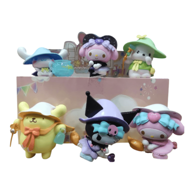 Muñecos de colección Sanrio x6