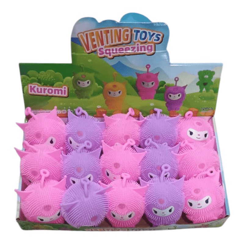 Muñeco Squishy con luz Kuromi