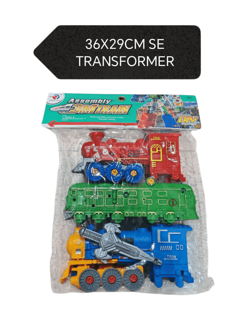 Trem Transformers x3