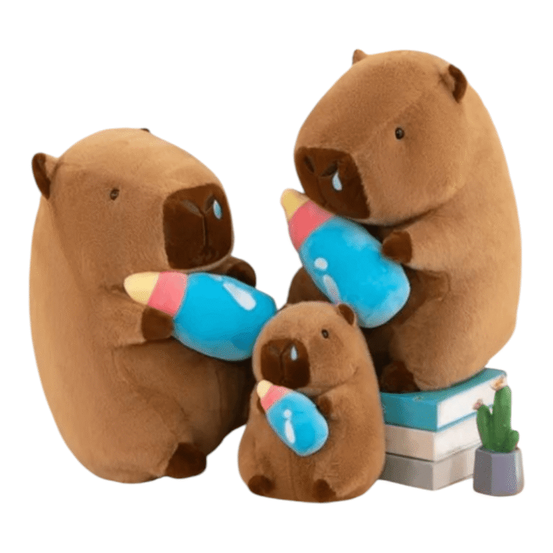 Peluche Capibara mamadera