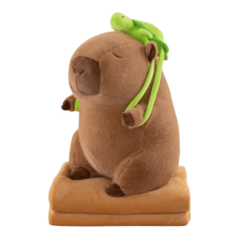 Peluche Capibara con manta