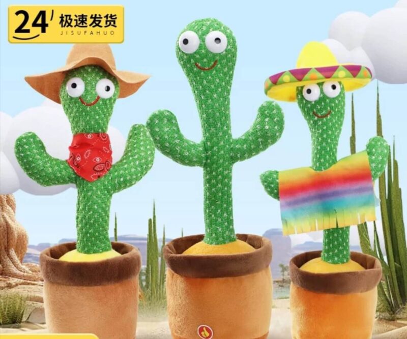 Cactus bailarín con sonido $12000