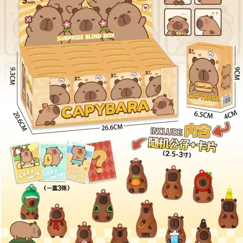 Caja sorpresa capibara 5x7cm $1950