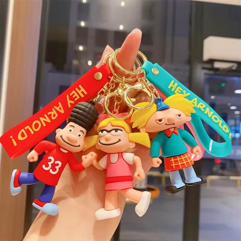 Llavero de goma Hey Arnold x12