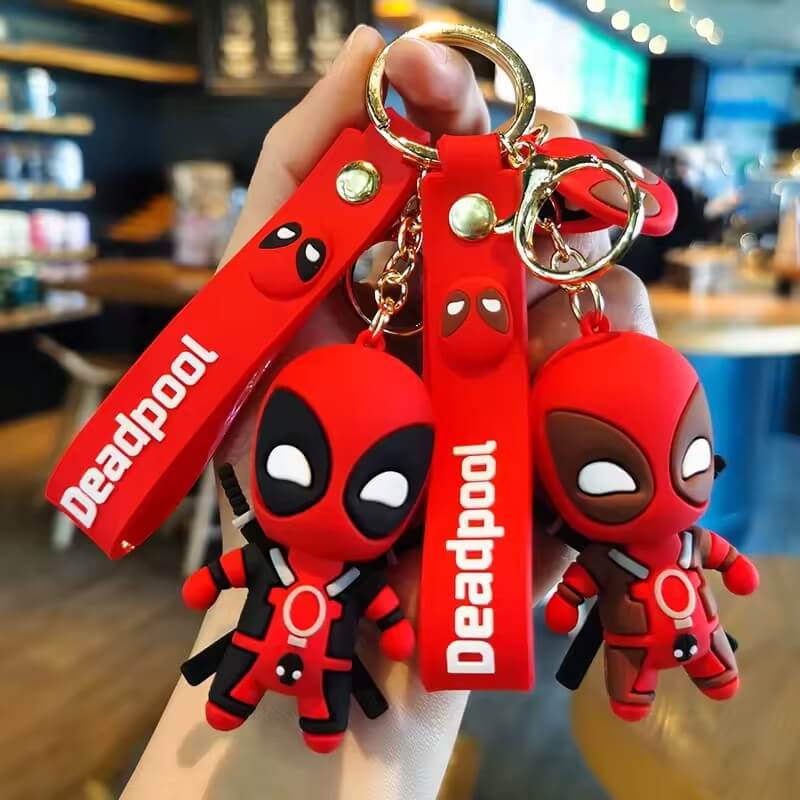 Llavero de goma Deadpool x12