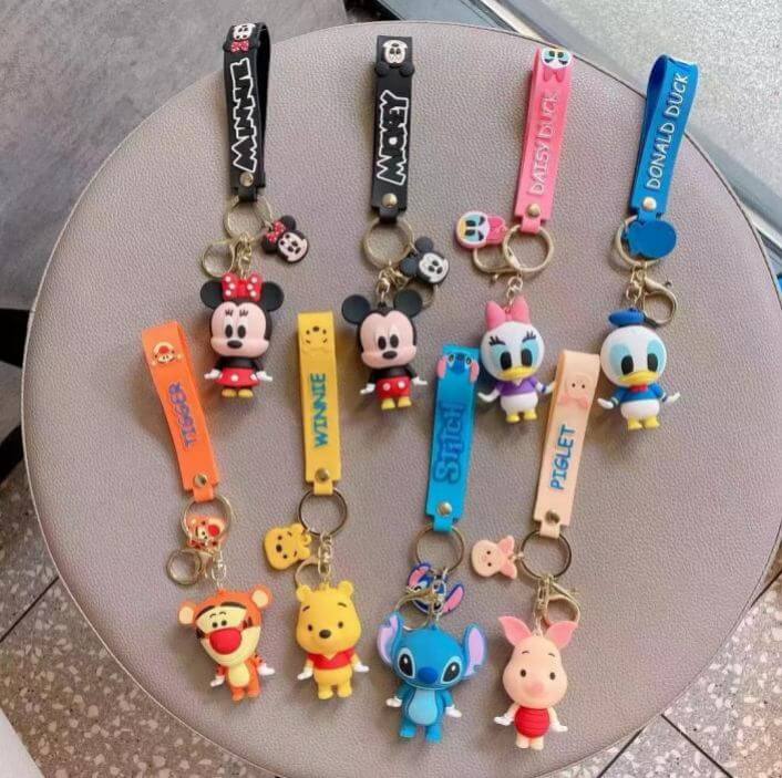 Llavero de goma Disney x12
