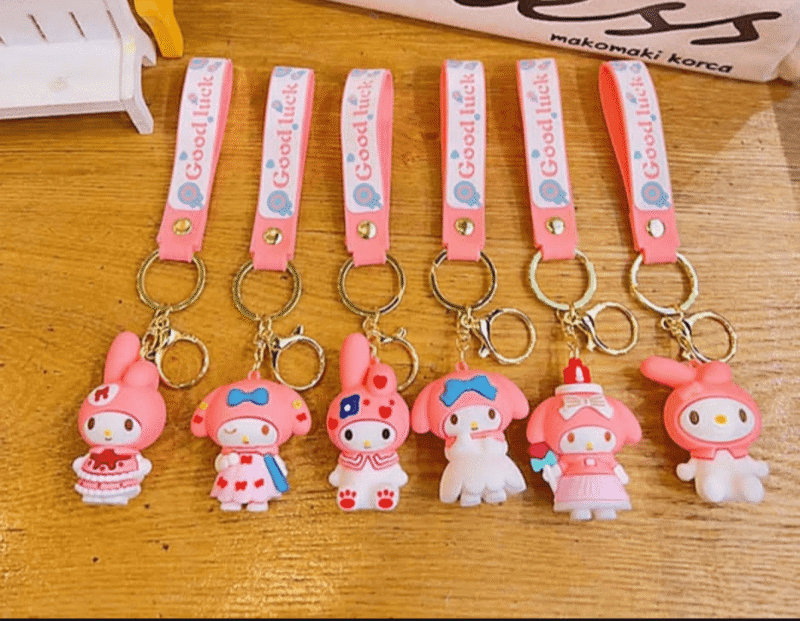Llavero de goma My Melody x12