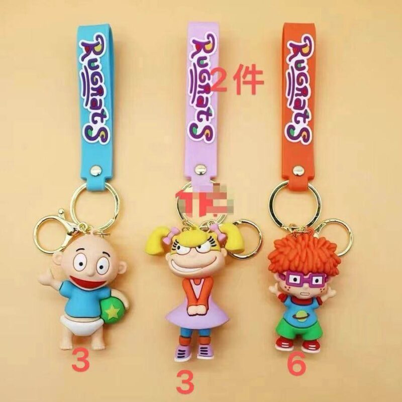 Llavero de goma Rugrats x12
