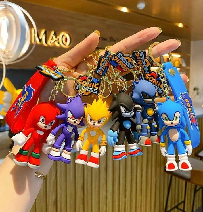 Llavero de goma sonic x12(1)