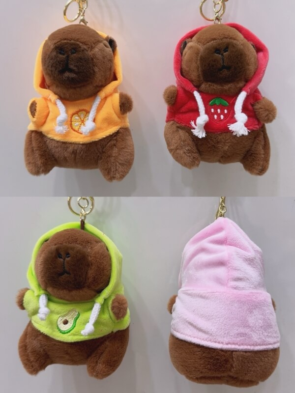 Llavero peluche capibara $7500 
