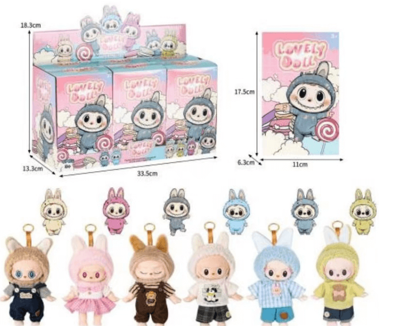 Llavero peluche labubu $9800 