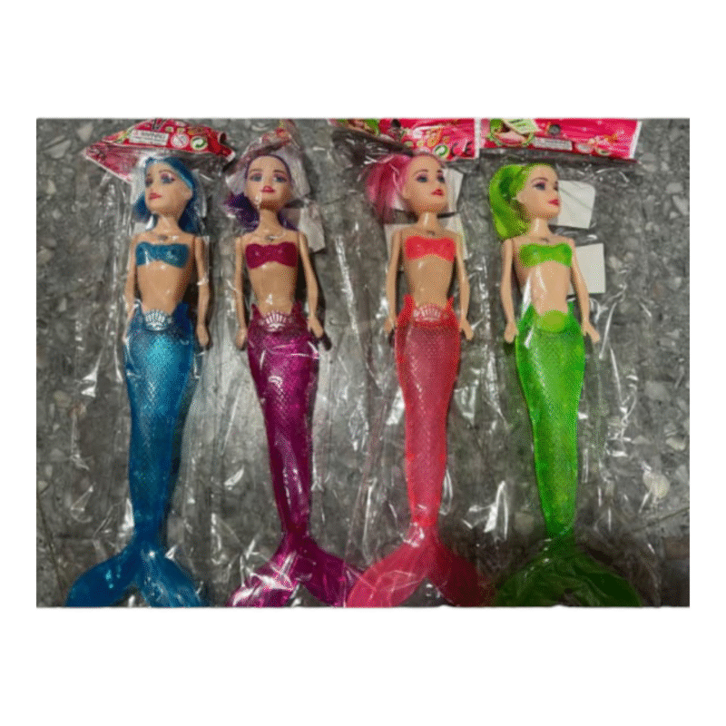 Muñeca sirena con luz $1650 33cm 