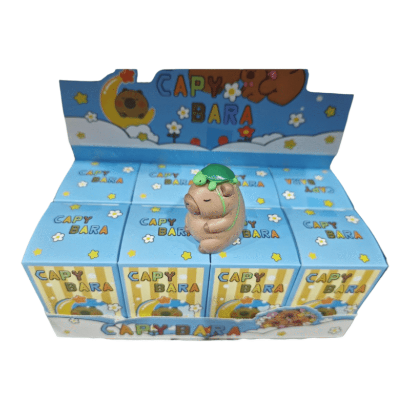 Muñeco de coleccion capybara 7cm $5900(2)