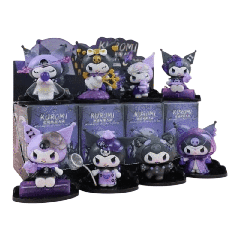Muñeco de coleccion kuromi 7cm $5900(2)