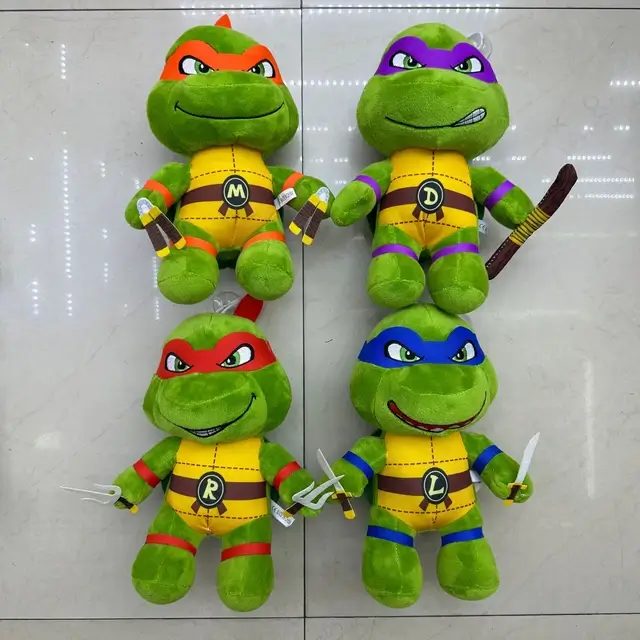 Peluche tortuga ninja 25cm $6300