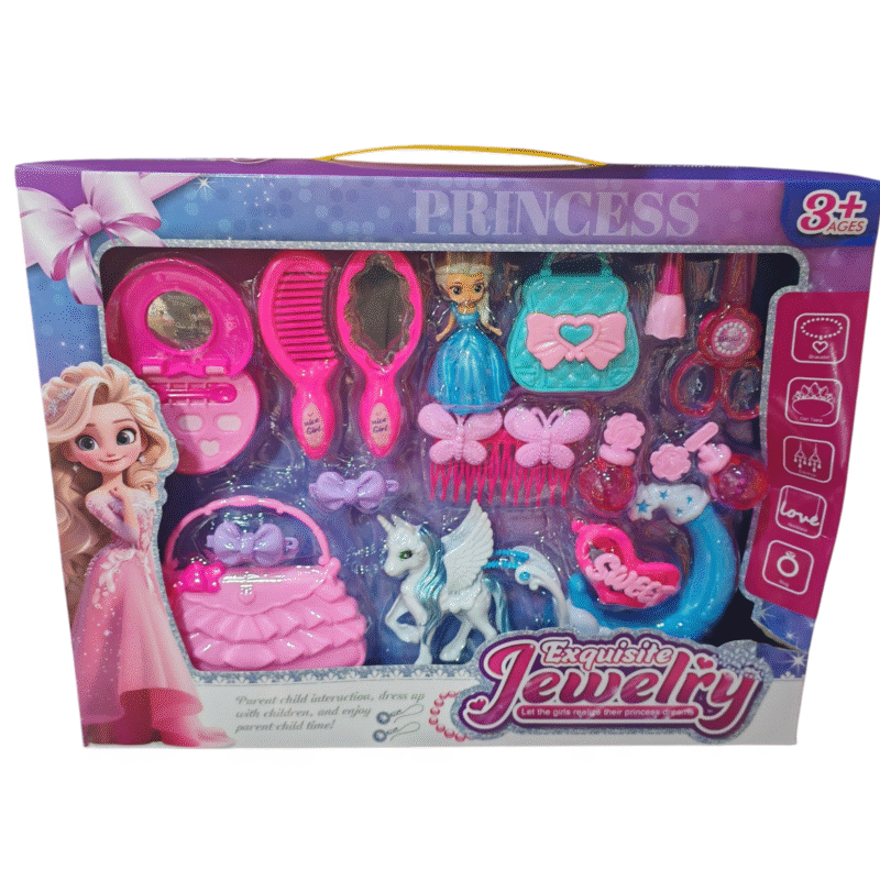 Set princesa y unicornio con accesorio $15500 