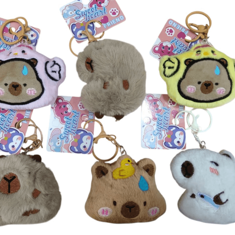 Llavero Capibara Peluche