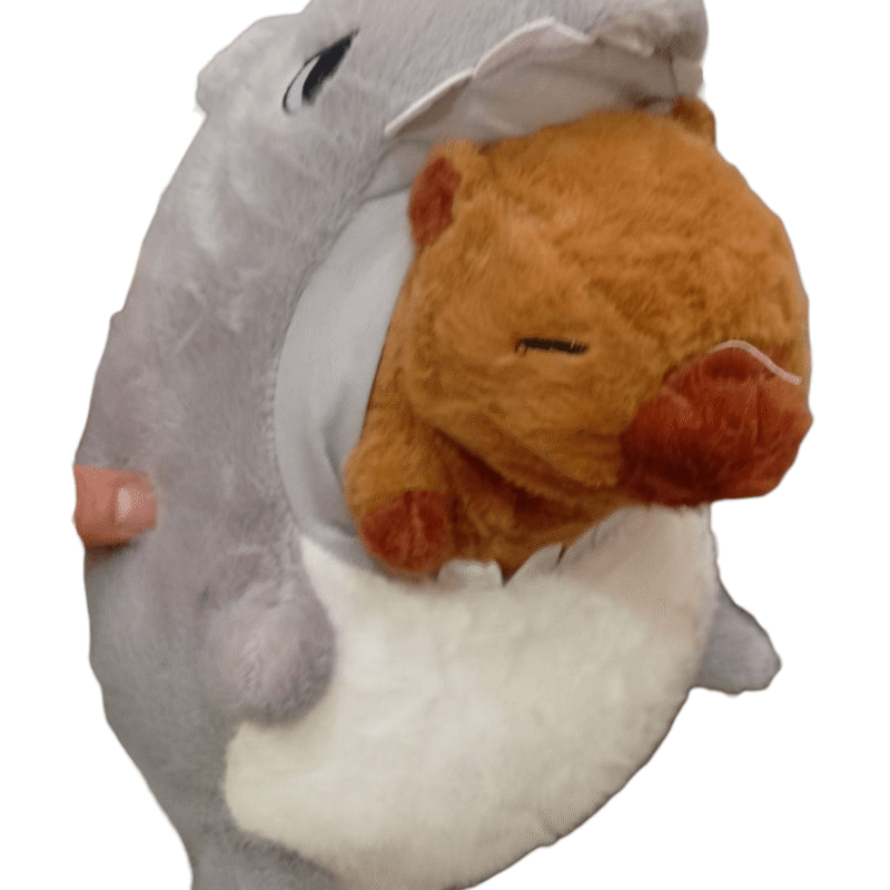 Peluche Capibara tiburón