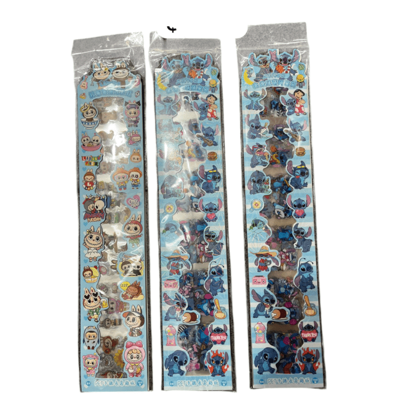 Stickers tira grande personajes