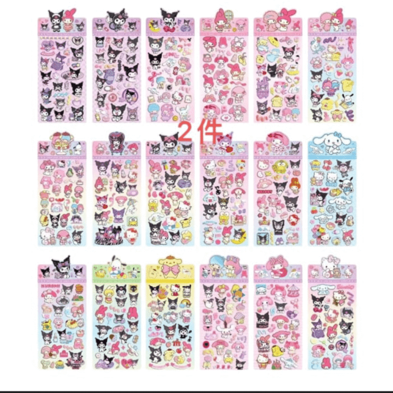 Stickers plancha Sanrio