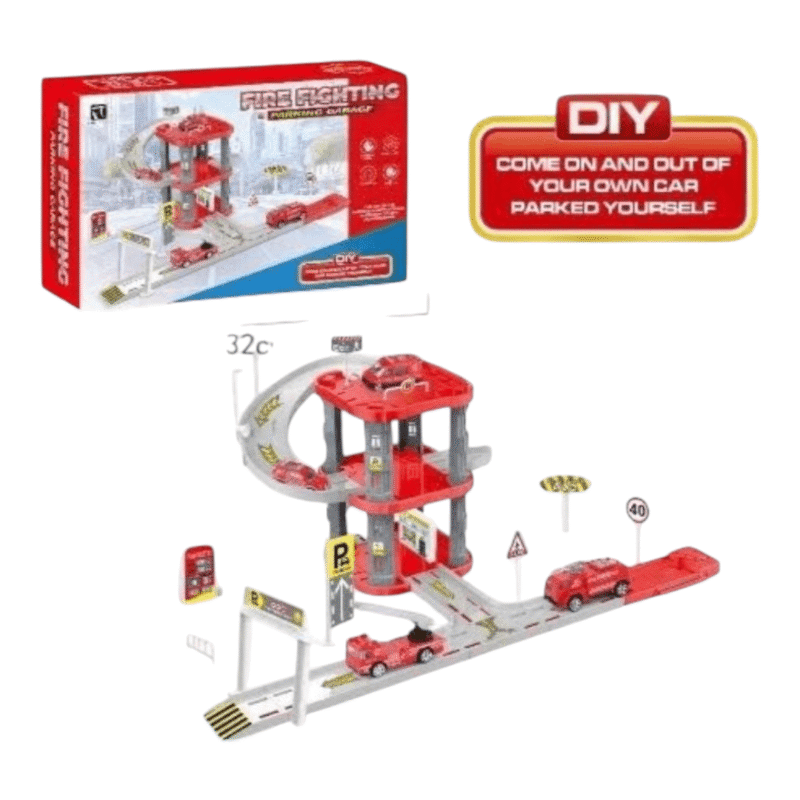 Estacionamiento de bomberos 32x21cm $14500